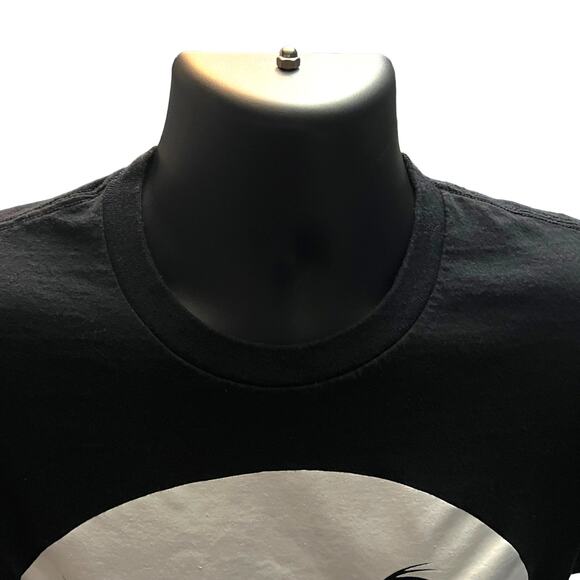 Disney Nightmare Before Christmas Jack Skellington Face on Black Shirt Halloween - Picture 4 of 10